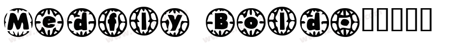Medfly Bold字体转换